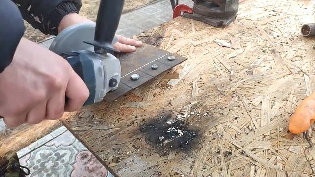 Я И НЕ ДУМАЛ ЧТО ЭТО СРАБОТАЕТ ❗ КРЕПЕЖ из старой ржавой трубы!!! смотреть онлайн