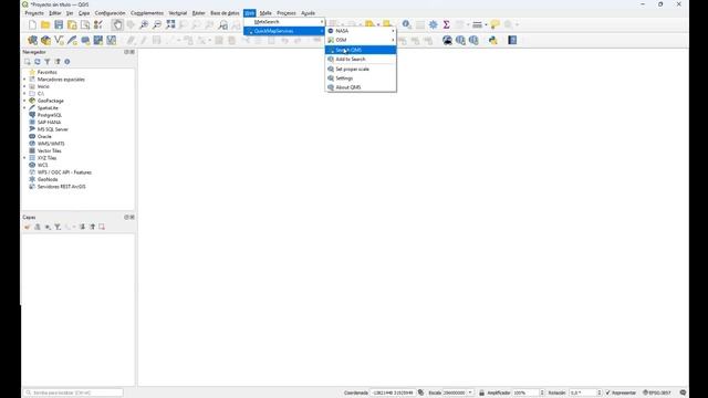 (QGIS) Añadir mapas base / Adding basemaps смотреть онлайн