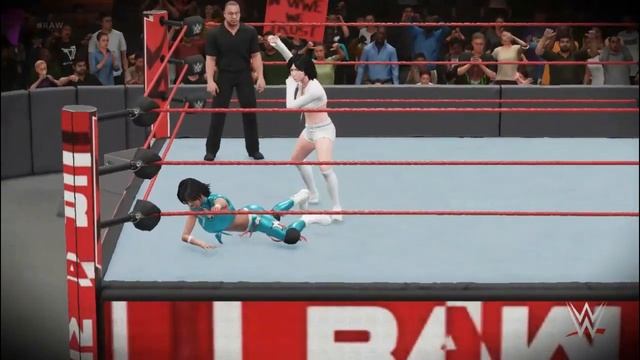WWE RAW. 16 Elimination. 1 Lap. 3 Fight. Ashley Light vs. Vera Zykova смотреть онлайн