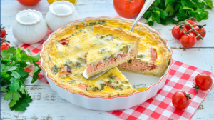 КАК ПРИГОТОВИТЬ КИШ С РЫБОЙ