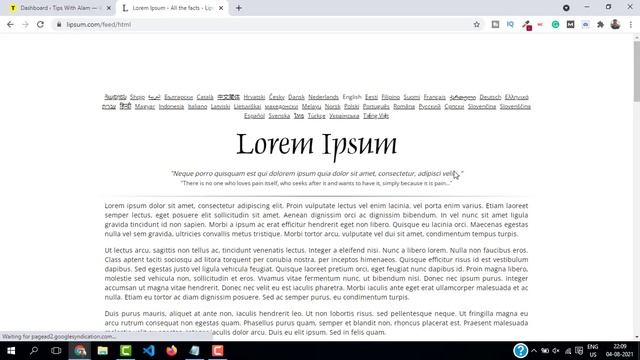How To Create Dummy Content For Your Website | WordPress Sample Content | Lorem Ipsum смотреть онлайн