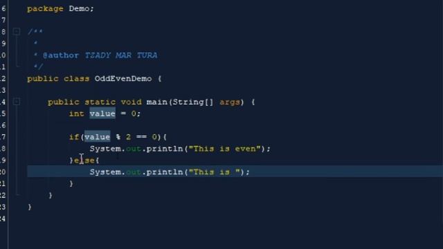 ODD-EVEN NUMBER using IF-ELSE STATEMENTS | JAVA смотреть онлайн