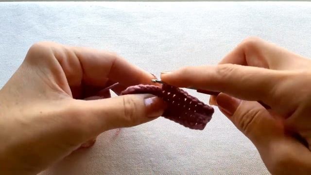 Убавление петель в начале ряда (видео 14) Вязание крючком смотреть онлайн
