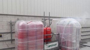 Испытание модуля газового пожаротушения на основе углекислоты CO2