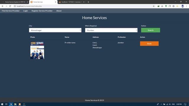 HOME SERVICE SYSTEM IN PHP | Source Code & Projects смотреть онлайн
