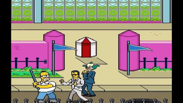 The Simpsons Arcade (Java ME Game) смотреть онлайн