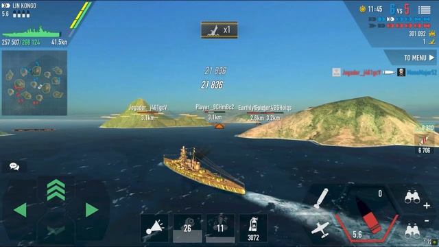 [Battle of warships] Kongo Killing machine !! смотреть онлайн