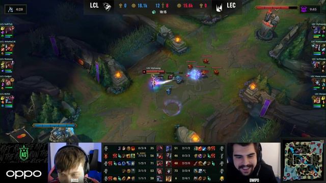 LEC vs LCL | Day 1 2020 LoL All Star LEC/LCS Underdog Uprising смотреть онлайн