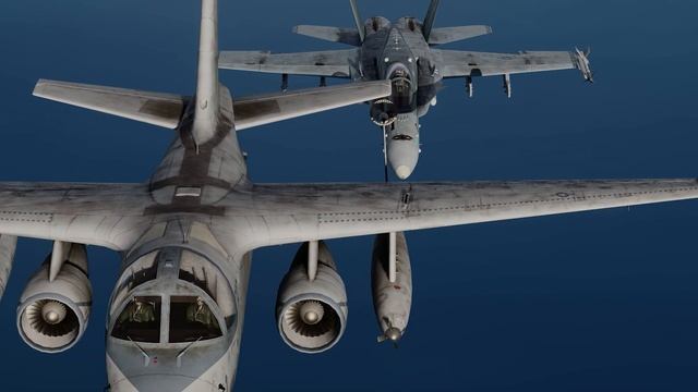F/A-18 Hornet Refuel with NEW S-3B Tanker | DCS World 2.9 смотреть онлайн