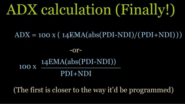 Python: Average Directional Index (ADX) 4 Directional Movement System Calculation смотреть онлайн