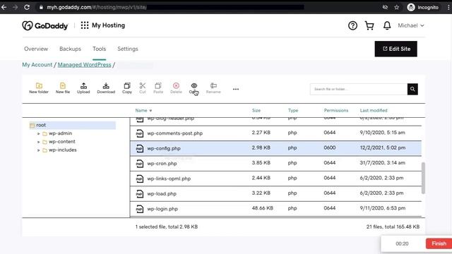 How to Enable debug errors WordPress debug in Godaddy смотреть онлайн