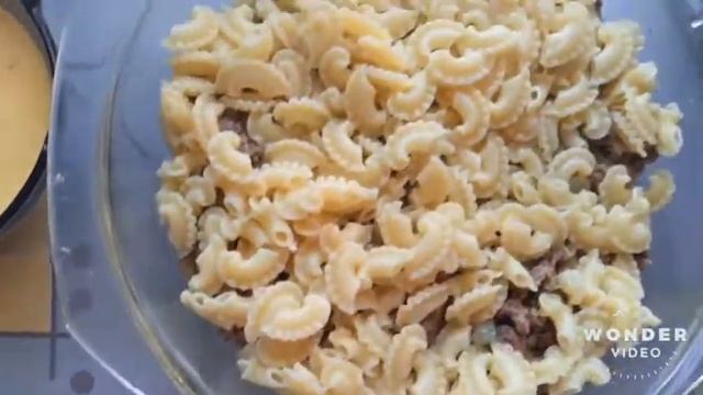 #запеканкамакароны Делаю запеканку из макарон с фаршем смотреть онлайн