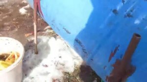 Паровая воскотопка из 200 литровой бочки. Воскотопка своими руками.