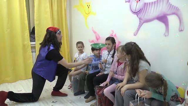 Пиратская вечеринка в "Радуге". Организация детских праздников в Саратове смотреть онлайн