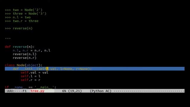 Pycast - Reversing a Binary Tree in Python смотреть онлайн
