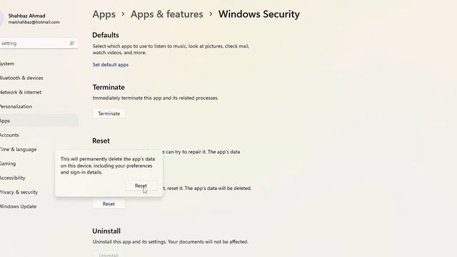 How to Reset Windows Security in Windows 11/10 - (2 Methods) смотреть онлайн