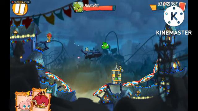 Angry birds 2 King Pig Panic 1/9/2022 & 2/9/2022 Good til the last bird after Daily Challenge Today смотреть онлайн