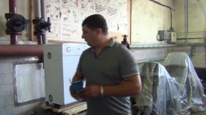 Газовый парапетный котёл  Очаг