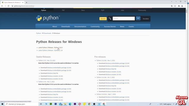 Python Nasıl Kurulur ? Kolayca Python indirin. Güncel Python Kurulumu | Ders 1 смотреть онлайн