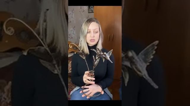 Колибри. Декоративный элемент в интерьере. смотреть онлайн