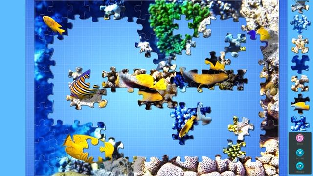 Solving Magic Jigsaw Puzzles 104 (140 pcs) Underwater Life смотреть онлайн