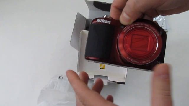 Nikon CoolPix L610 Red | unboxing смотреть онлайн