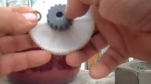 ? ? ремонт электромясорубки, восстановление шестерни, polaris