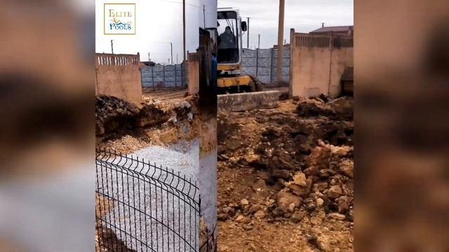 ? Этапы строительства бассейна