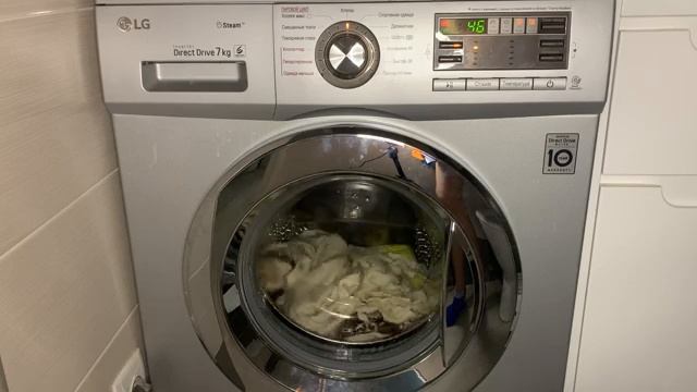 Стирочка на нашей любимой LG стирка полотенец кипячение Хлопок 95 800 суперполоскание Часть 2 финал смотреть онлайн