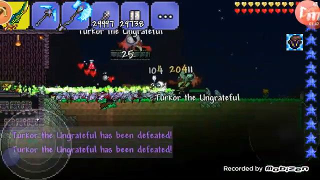 Terraria Terra Blade Vs Turker The Ungrateful смотреть онлайн