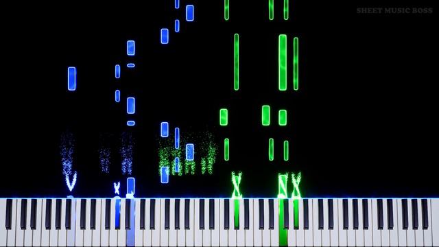 The Sith/Endar Spire (from Star Wars: Knights of the Old Republic) - Piano Tutorial смотреть онлайн