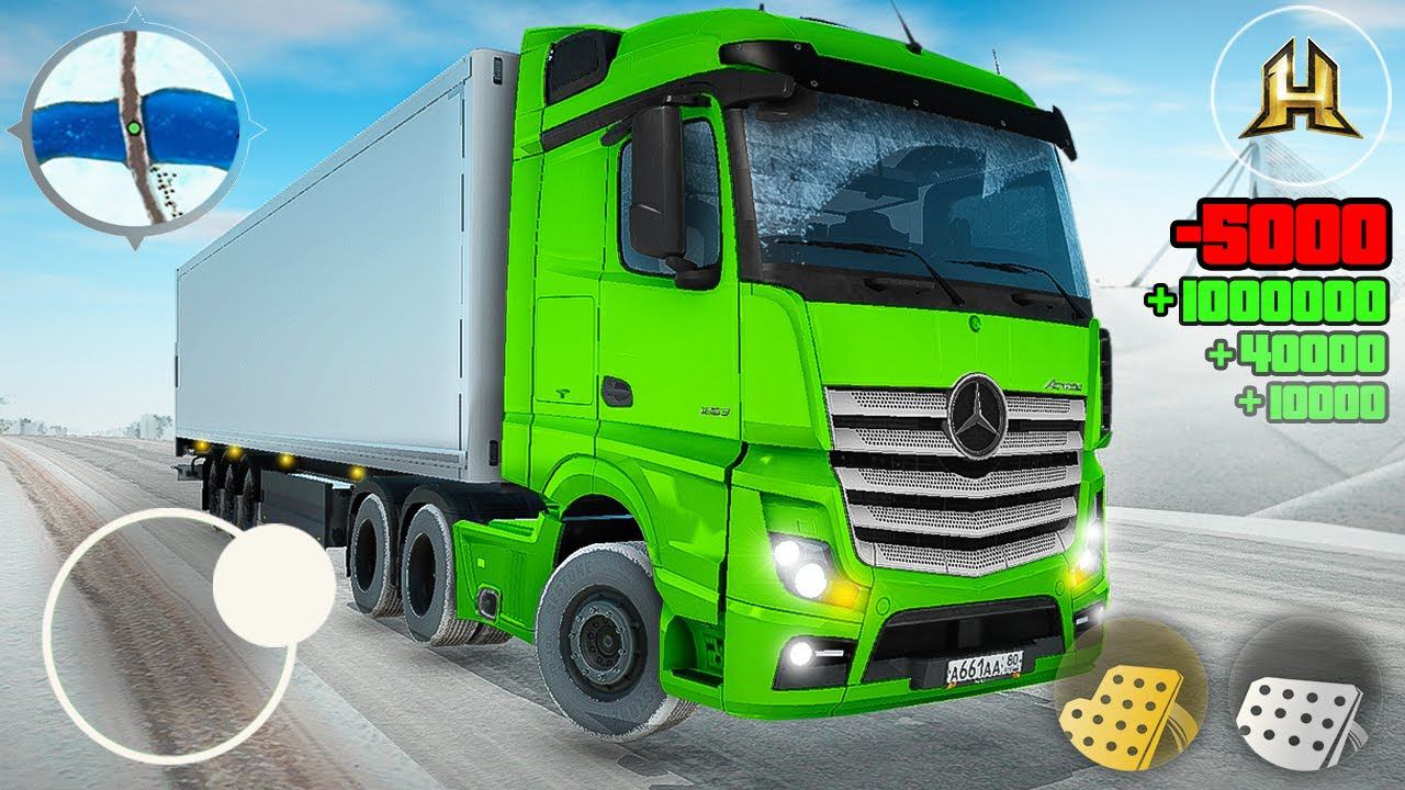 СТАЛ ДАЛЬНОБОЙЩИКОМ НА МЕРСЕДЕС АКТРОС! СТАЛ БОГАТЫМ? HASSLE ONLINE РАДМИР РП НА ТЕЛЕФОНЕ смотреть онлайн