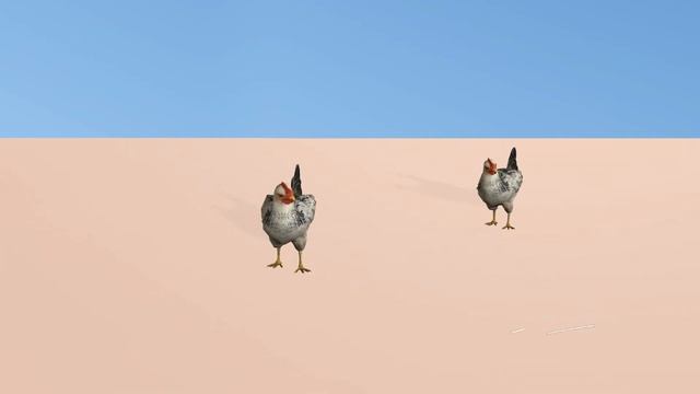 Скачать ресурсы для iClone 7 ( Птица ) Download resources for iClone 7 ( Chicken ) смотреть онлайн