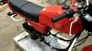 Ява(JAWA) 350/638/103 переднее колесо "не в центре"+крыло переднее.