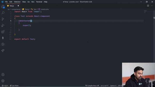 #9 ReactJS | Component Constructor | Explain In Hindi By Nirbhay Kaushik | Learn ReactJS In Hindi смотреть онлайн