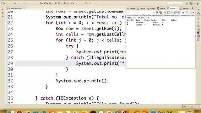 Hanlding Excle files using Apache POI Day 41 смотреть онлайн