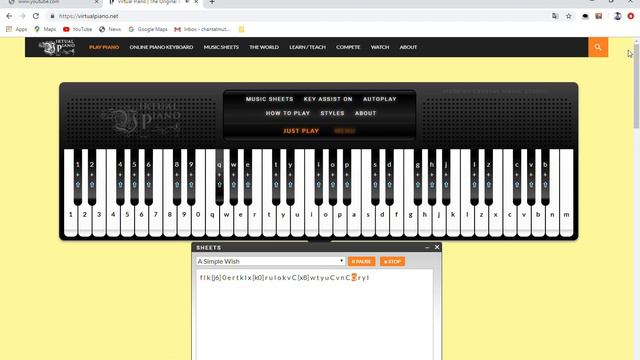 Virtual Piano The Original Best Piano App Online CHANTAL KYULE смотреть онлайн