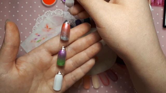 Витражный гель лак из неоновых пигментов! смотреть онлайн