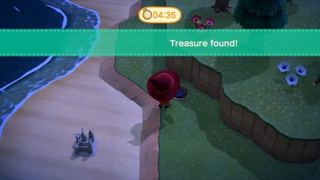 Treasure Hunt Mini-Game in Animal Crossing New Horizons смотреть онлайн