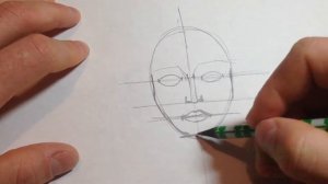Как нарисовать человека (лицо)