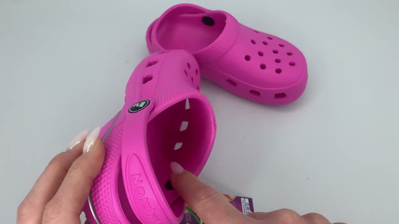 Детские сабо Nordman Schlöps 9-1180-R02 (розовые) смотреть онлайн