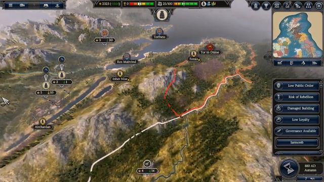 The Fall of Fortriu! Total War Thrones of Britannia - Sudreyar #2 смотреть онлайн