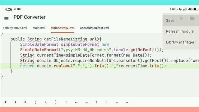 Web PDF Convert App in CodeAssist Part 2. How to convert web page into pdf?. #codeassist #java смотреть онлайн