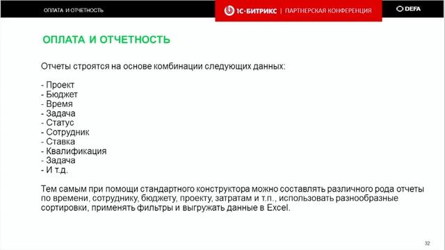 9. Разработка и внедрение модуля учета трудозатрат и бюджета для Корпоративного портала Битрикс смотреть онлайн