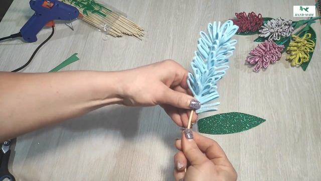 DIY Цветы из фоамирана на любой праздник. Мастер класс. Поделки своими руками Подарок смотреть онлайн