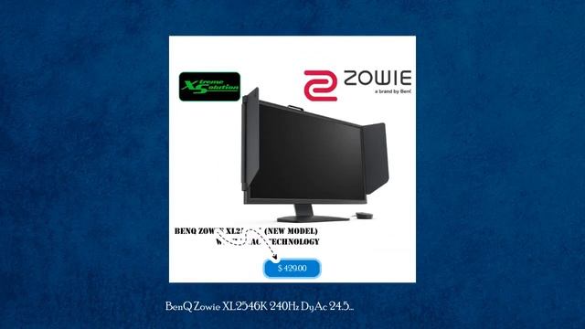 BenQ Zowie XL2546K 240Hz DyAc 24.5 Inch E-Sports Gaming Monitor смотреть онлайн