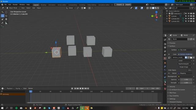 Animate Hiding multiple objects in blender смотреть онлайн
