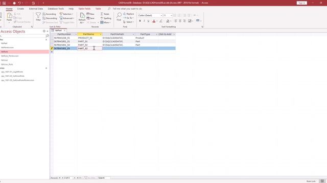 Load My CAD Document DB CADHome C# MsAccess SQL CATIA V5 смотреть онлайн