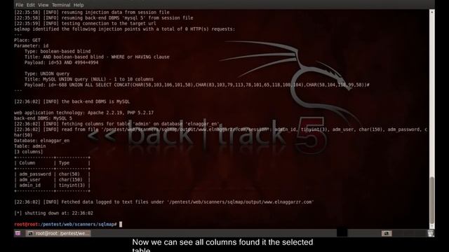 Hack 2# - SQL Injection смотреть онлайн