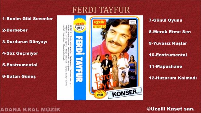 Ferdi Tayfur - ALMANYA 1980 .UZELLİ KONSERİ (FULL  ALBÜM)
